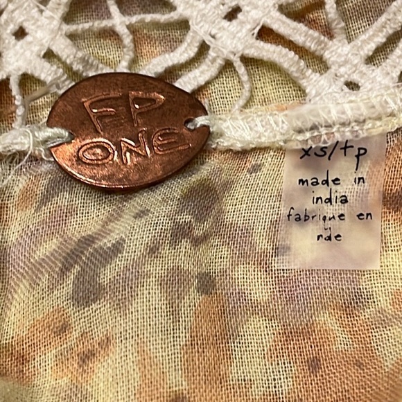 Free People Eva Tunic in Moon Combo - Picture 12 of 14